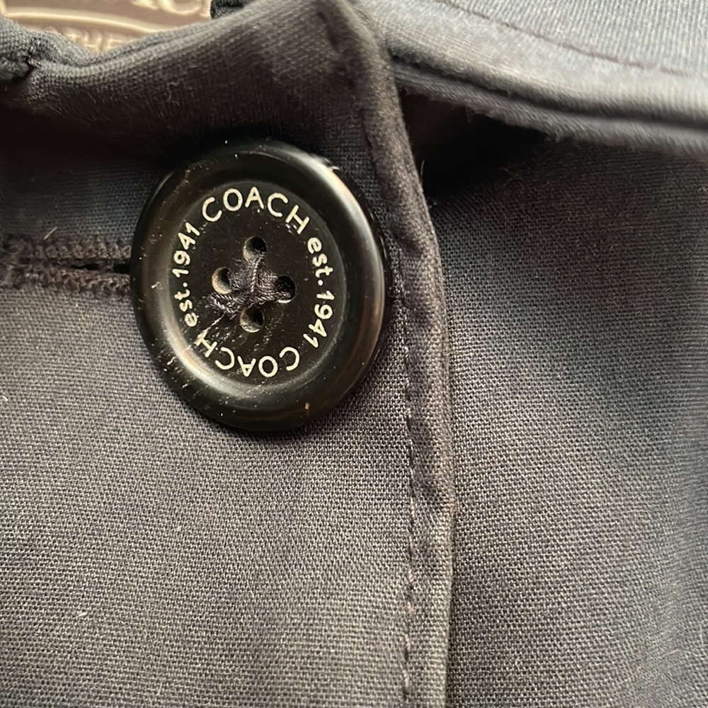 Authentic Coach Trench Coat - image 3